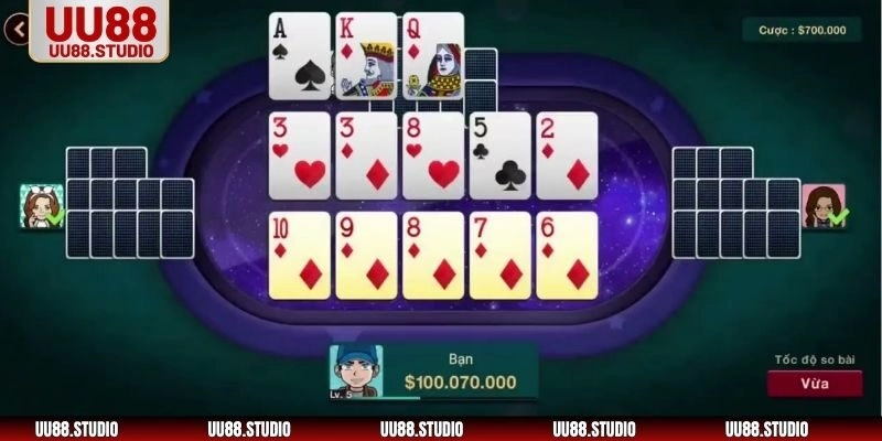 Tìm hiểu chi tiết về thứ tự bài trong game bài Mậu Binh UU88